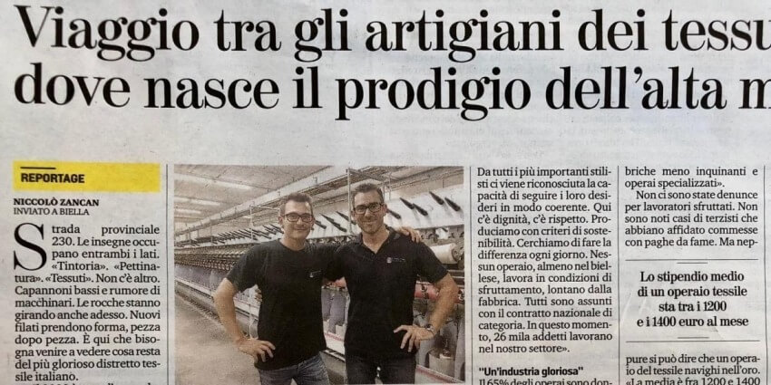 La Stampa Nazionale parla di noi